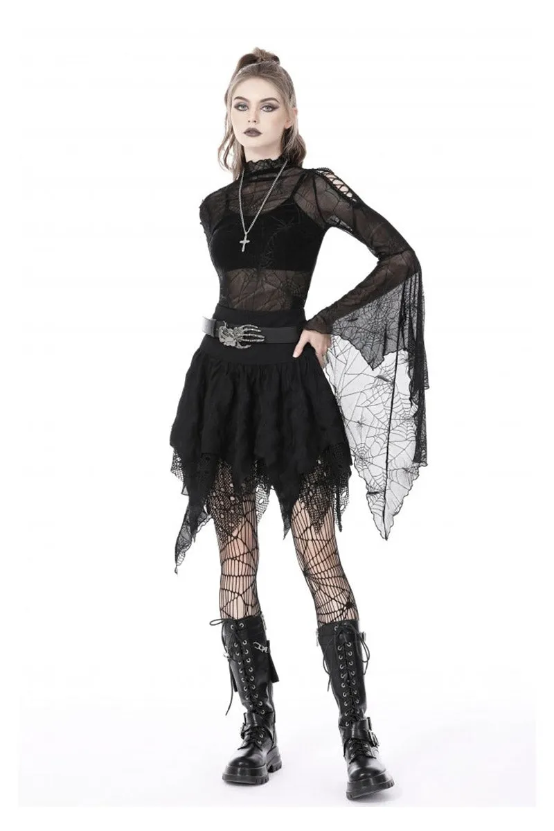 Spiderling Mesh Top sold by Vampire Freaks product image thumbnail 2