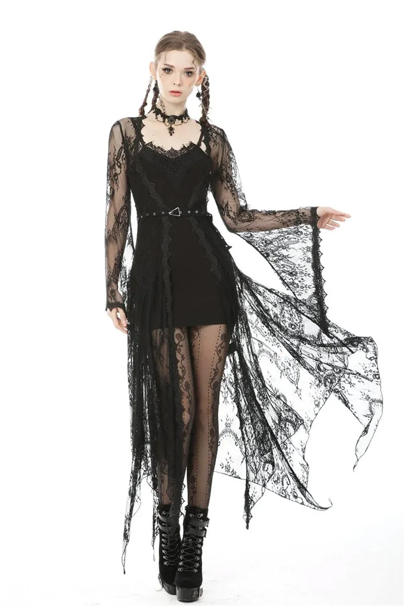 Mystica Lace Cardigan sold by Vampire Freaks product image thumbnail 2
