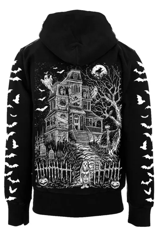 Haunted Mansion Hoodie [Zipper or Pullover] sold by Vampire Freaks