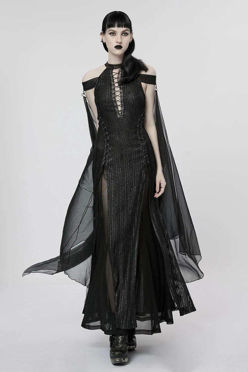 【新品未使用】ANDRESED - bell sleeve slit dress img87492_src.webp