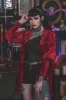 Hellfire Cardigan [RED] sold by Vampire Freaks