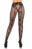 Gothic Garter Crotchless Tights sold by Vampire Freaks