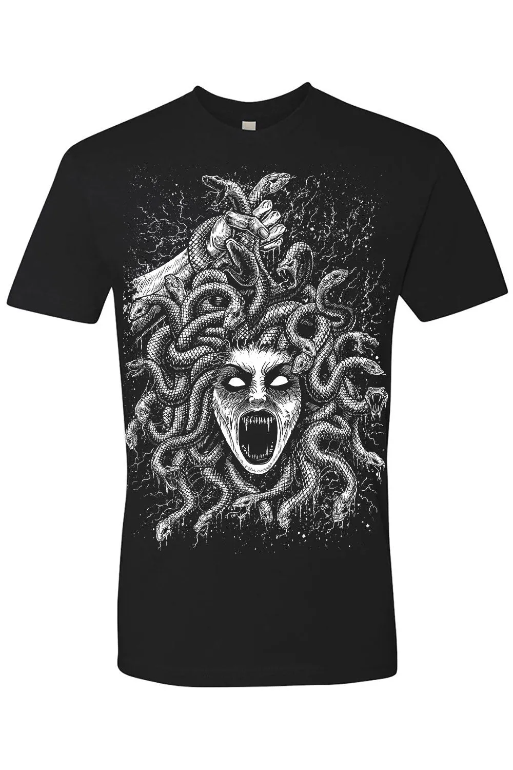 Medusa's Fate T-shirt sold by Vampire Freaks product image thumbnail 2