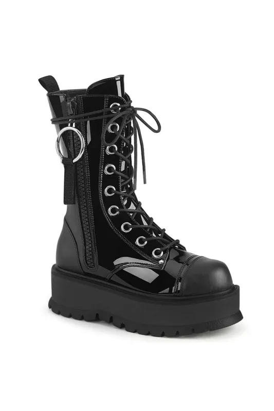 Midnight Wraith Boots [SLACKER-220 Platforms] sold by Vampire Freaks