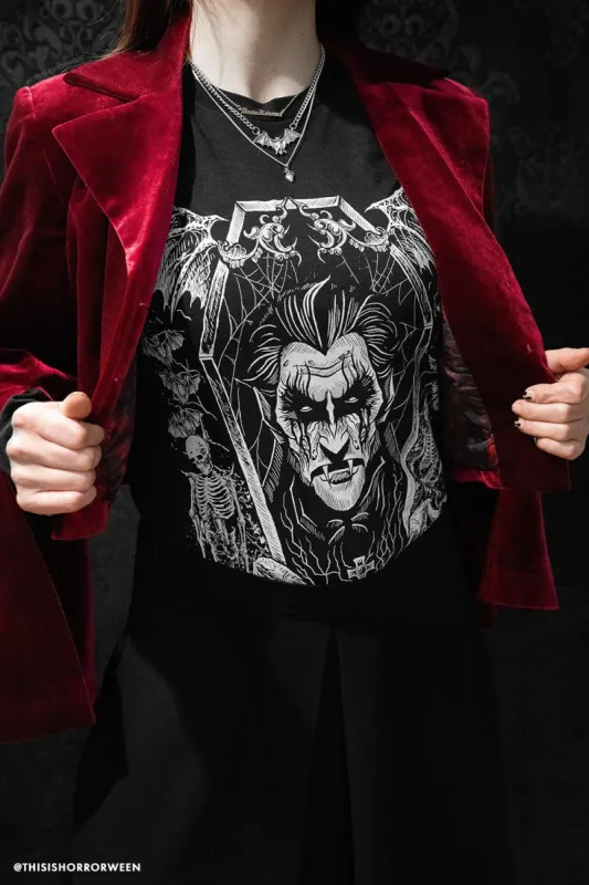 Count Dracula Tee [Multiple Styles Available] sold by Vampire Freaks