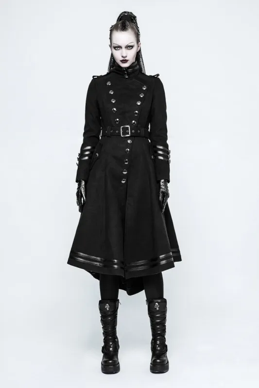 Seance Soldier Military Goth Coat sold by Vampire Freaks