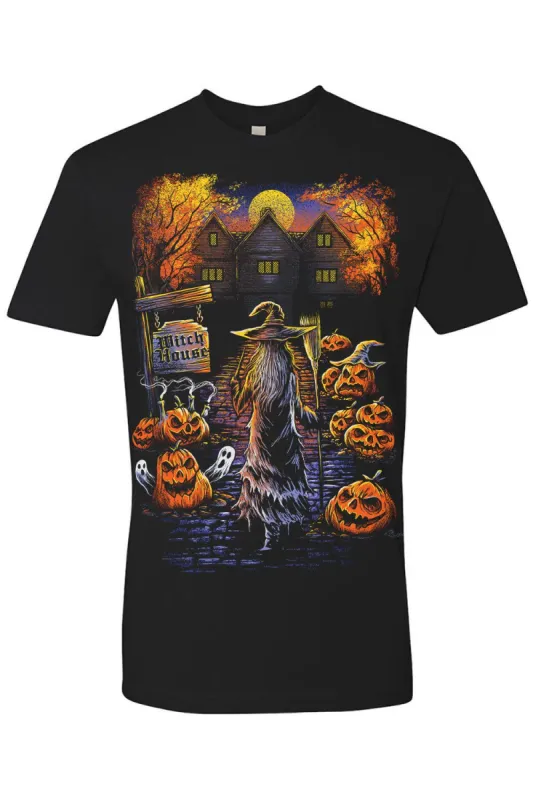 Salem Witch House Tee [Multiple Styles Available] sold by Vampire Freaks