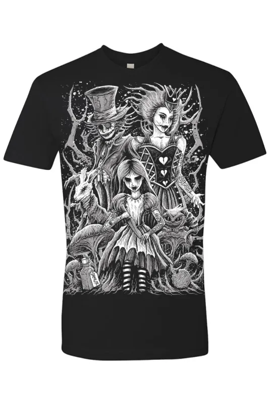 Malice in Wonderland T-shirt sold by Vampire Freaks