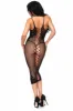 Mistress of the Night Fishnet Bodycon Dress sold by Vampire Freaks