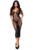 Mistress of the Night Fishnet Bodycon Dress sold by Vampire Freaks