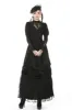 Dead Roses Goth Puffed Sleeve Top sold by Vampire Freaks