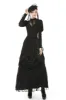 Dead Roses Goth Puffed Sleeve Top sold by Vampire Freaks