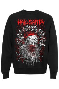 Hail Santa Sweatshirt sold by Vampire Freaks