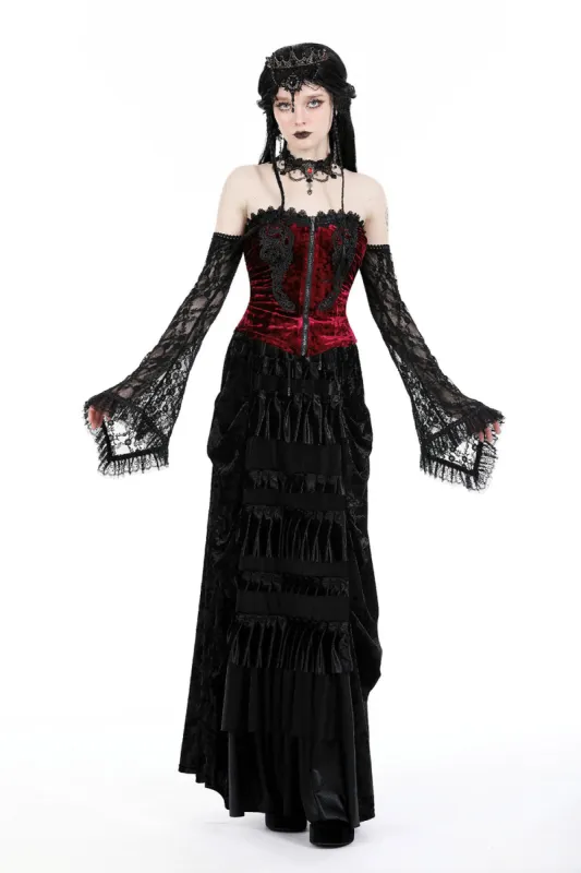 Blood Pact Corset Top sold by Vampire Freaks