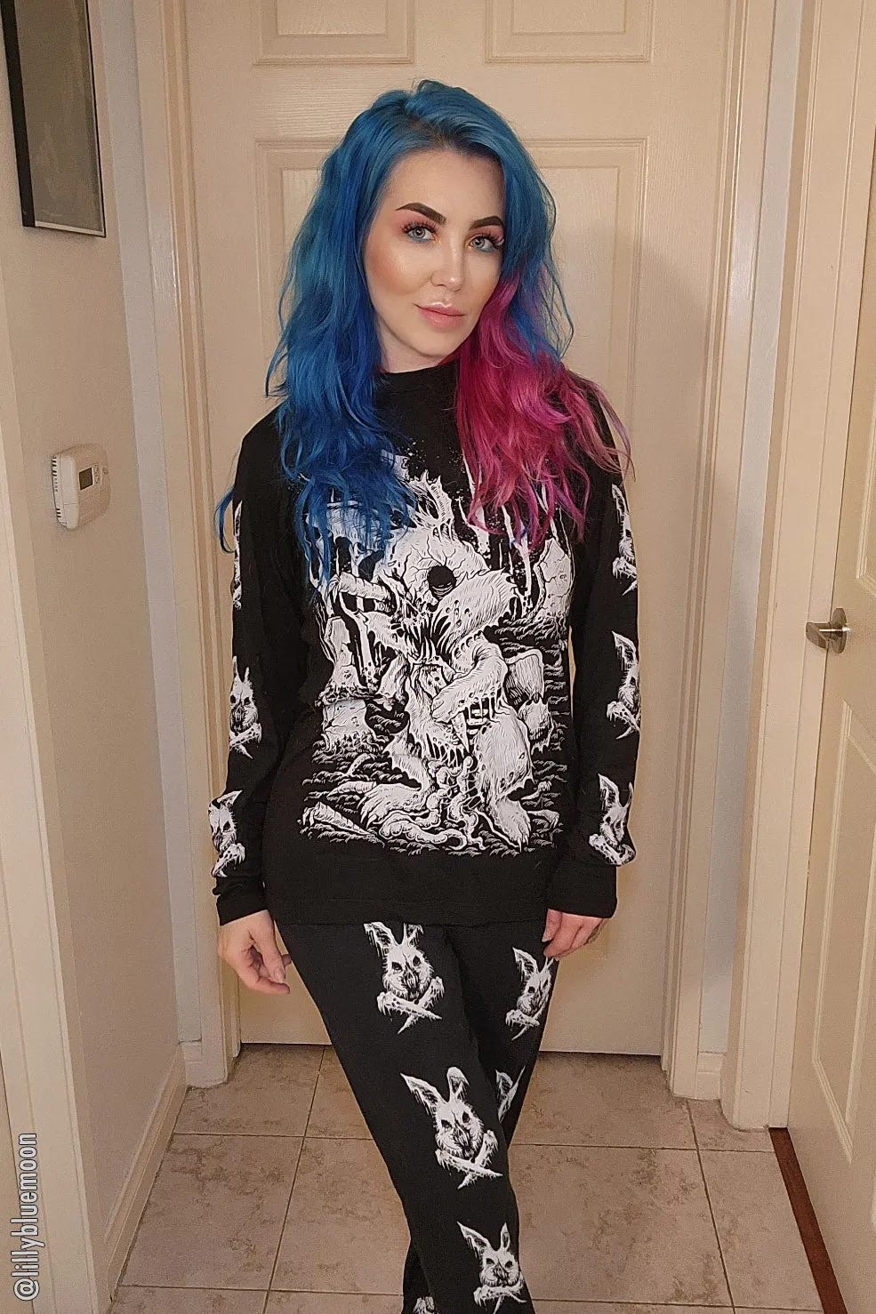 Zombunny Joggers sold by Vampire Freaks