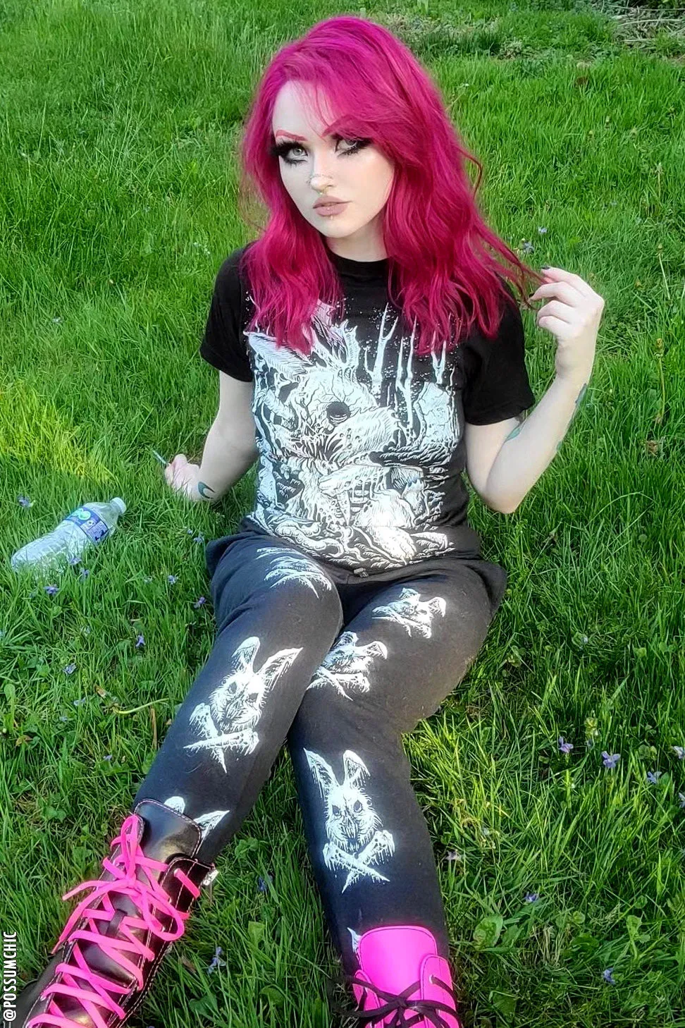 Zombunny Joggers sold by Vampire Freaks product image thumbnail 5