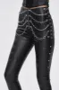 Drawn to Darkness Vegan Leather Pants sold by Vampire Freaks