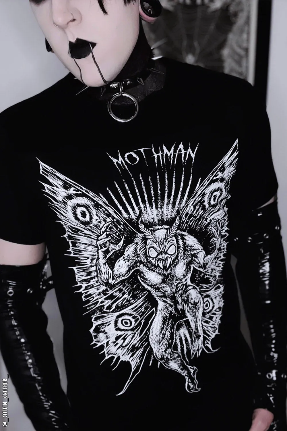 Cult of the Mothman T-shirt sold by Vampire Freaks