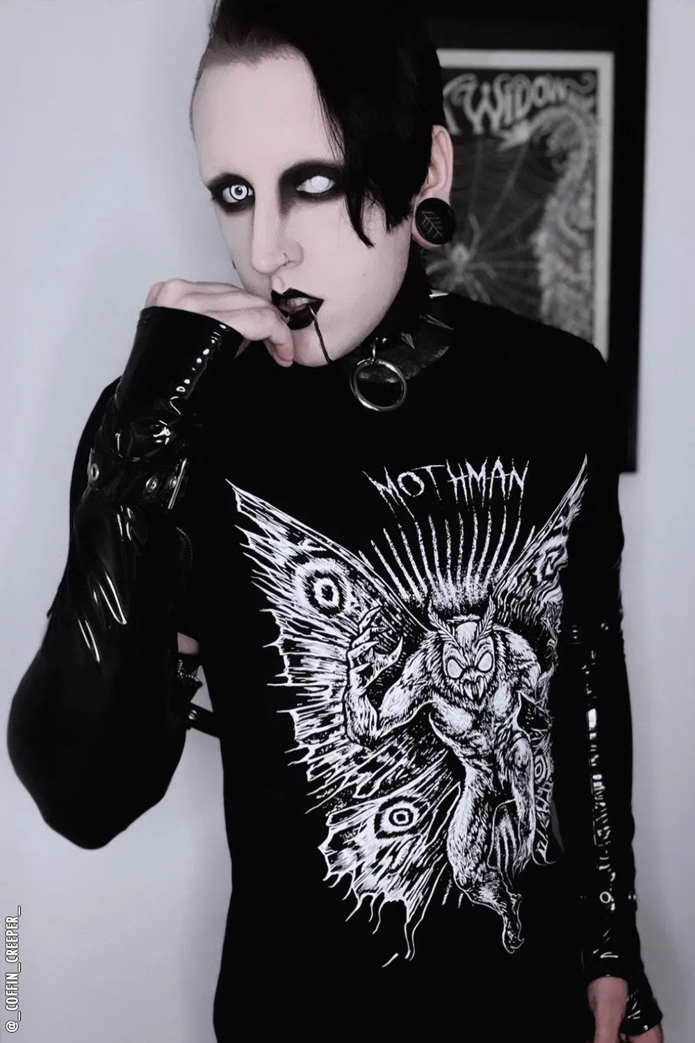 Cult of the Mothman T-shirt sold by Vampire Freaks product image thumbnail 2