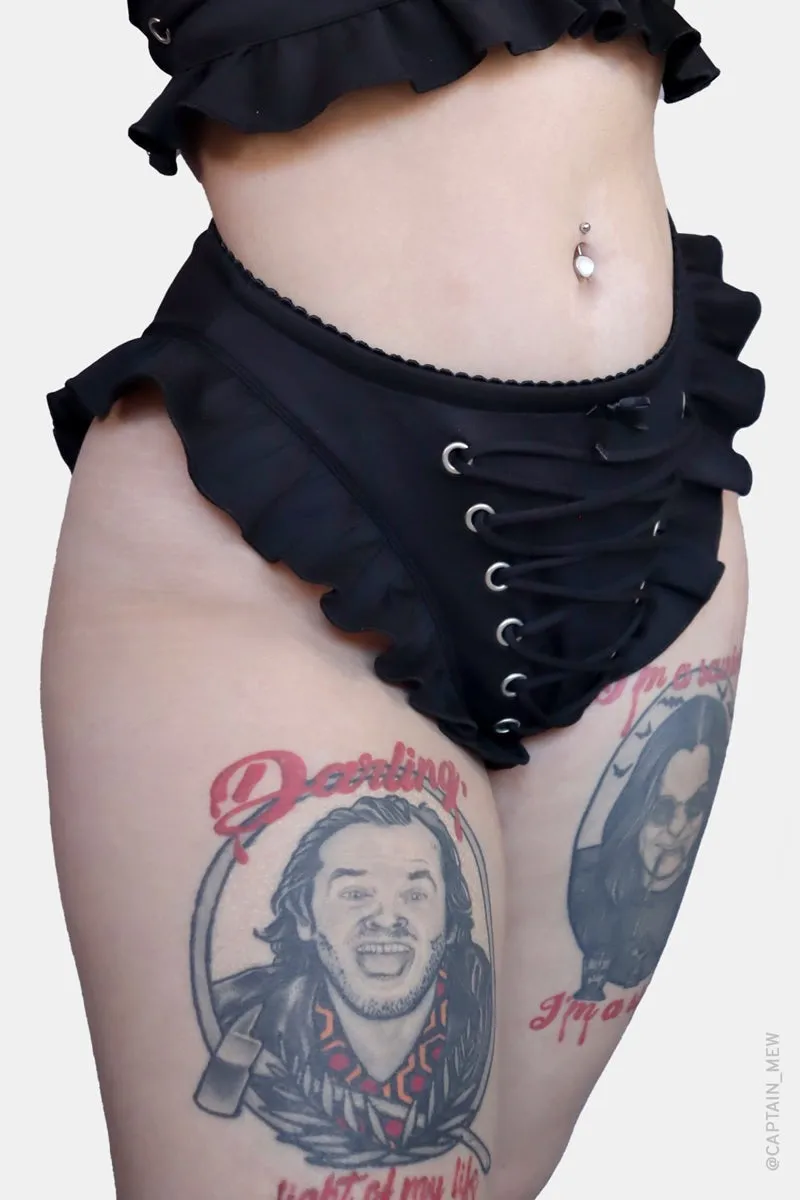 Lilith Bikini Bottoms sold by Vampire Freaks product image thumbnail 4