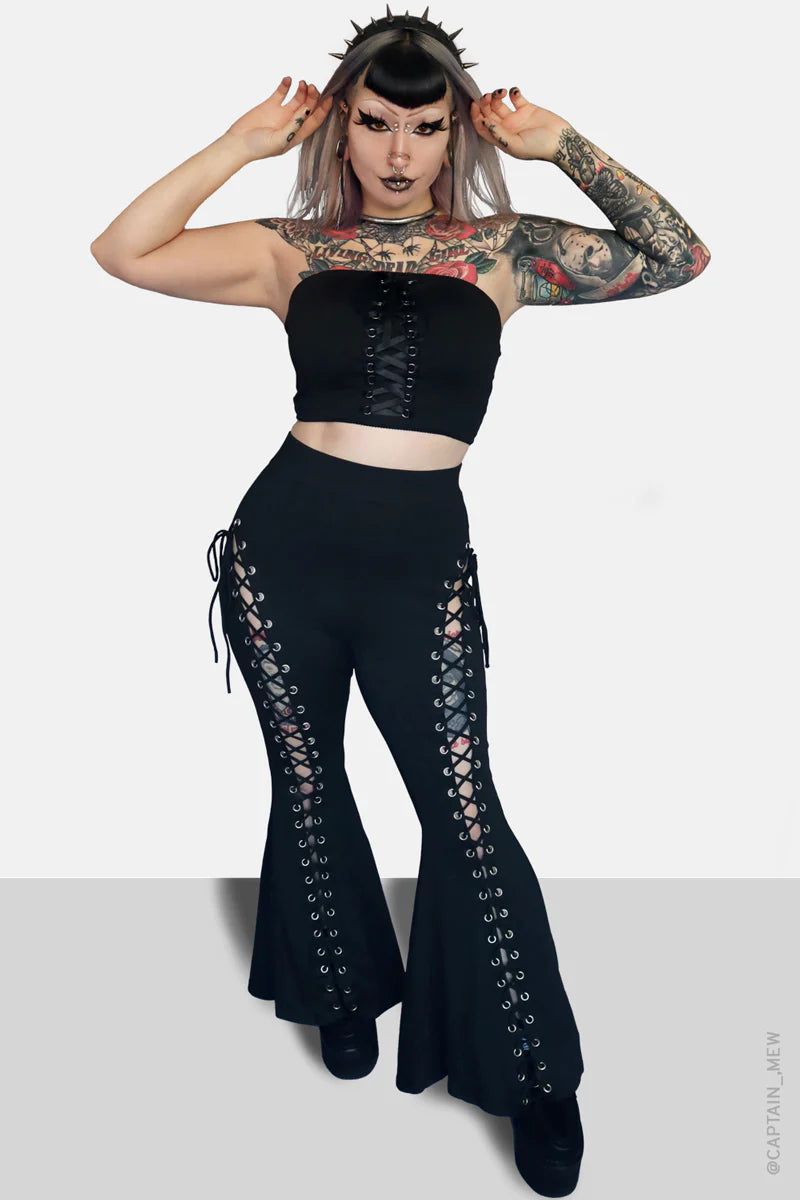 Alice Flare Pants sold by Vampire Freaks product image thumbnail 2