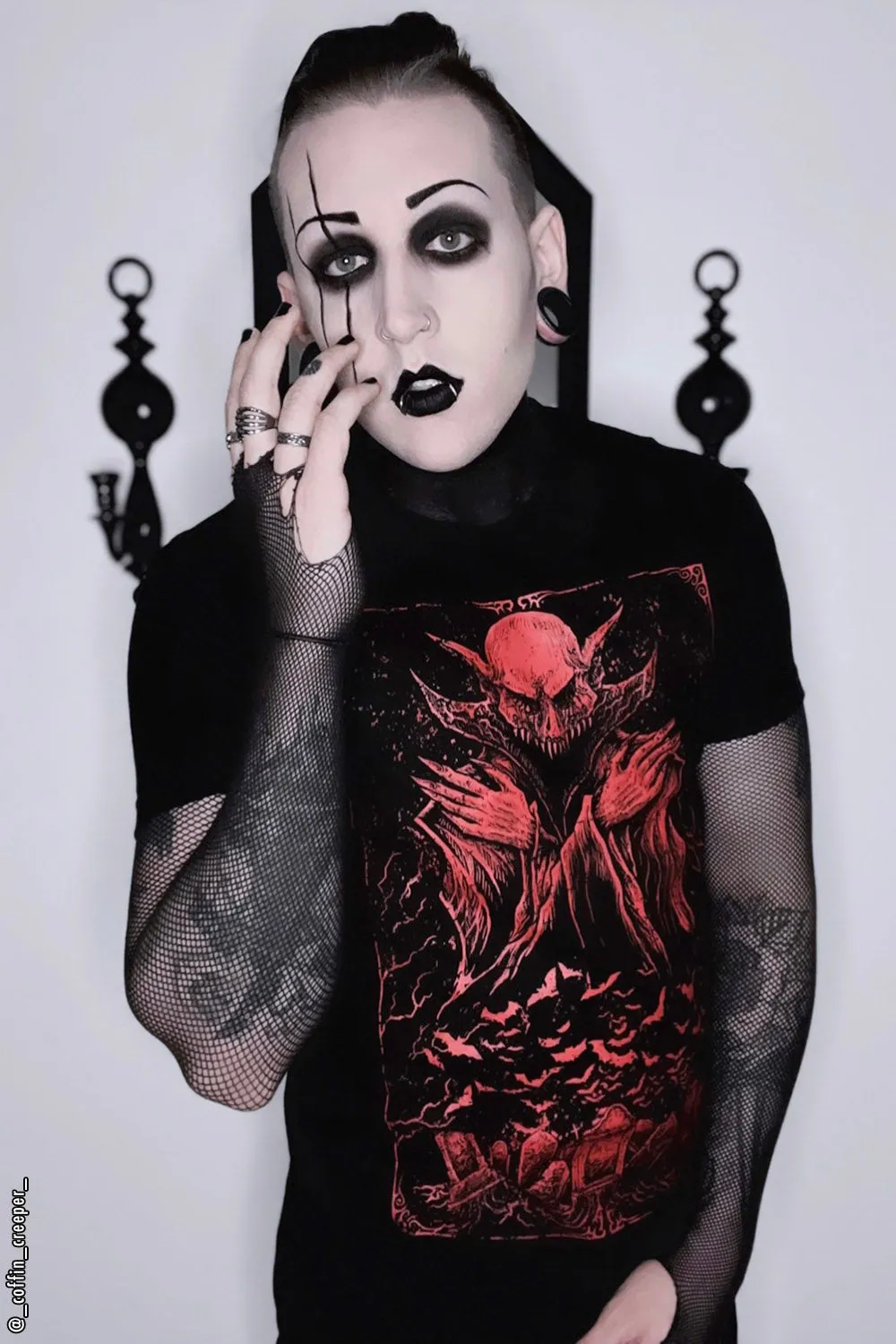 Nosferatu T-shirt sold by Vampire Freaks product image thumbnail 2