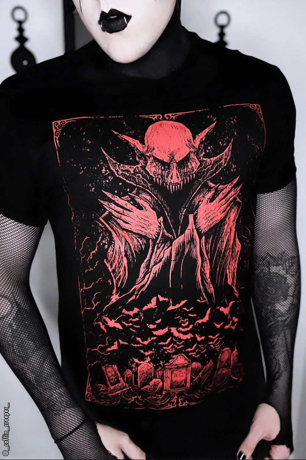 Nosferatu T-shirt sold by Vampire Freaks