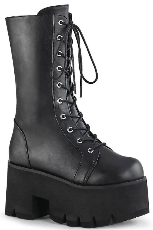 Ashes to ASHES-105 Boots [Black Vegan Leather] sold by Vampire Freaks