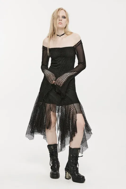 Punk Witch Fishnet Dress sold by Vampire Freaks