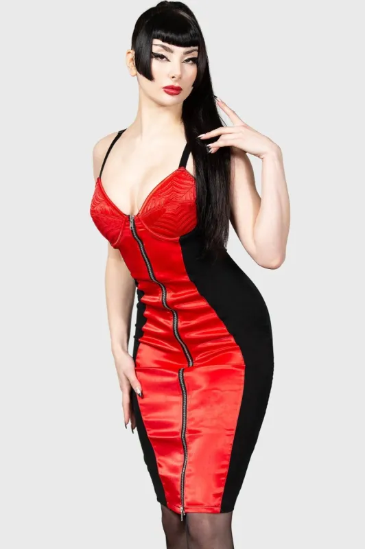 Scarlet Dee Ville Midi Dress sold by Vampire Freaks