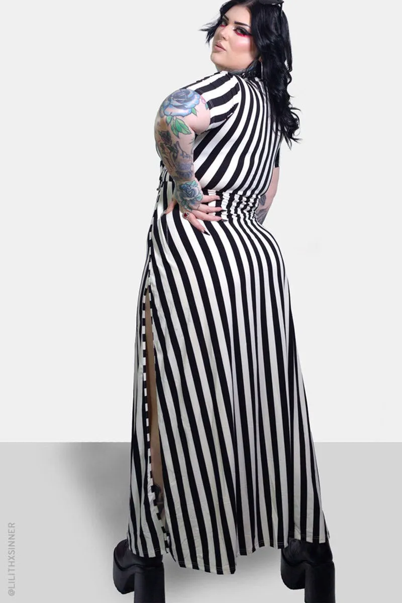 Beetle M-Line Maxi Dress sold by Vampire Freaks product image thumbnail 5