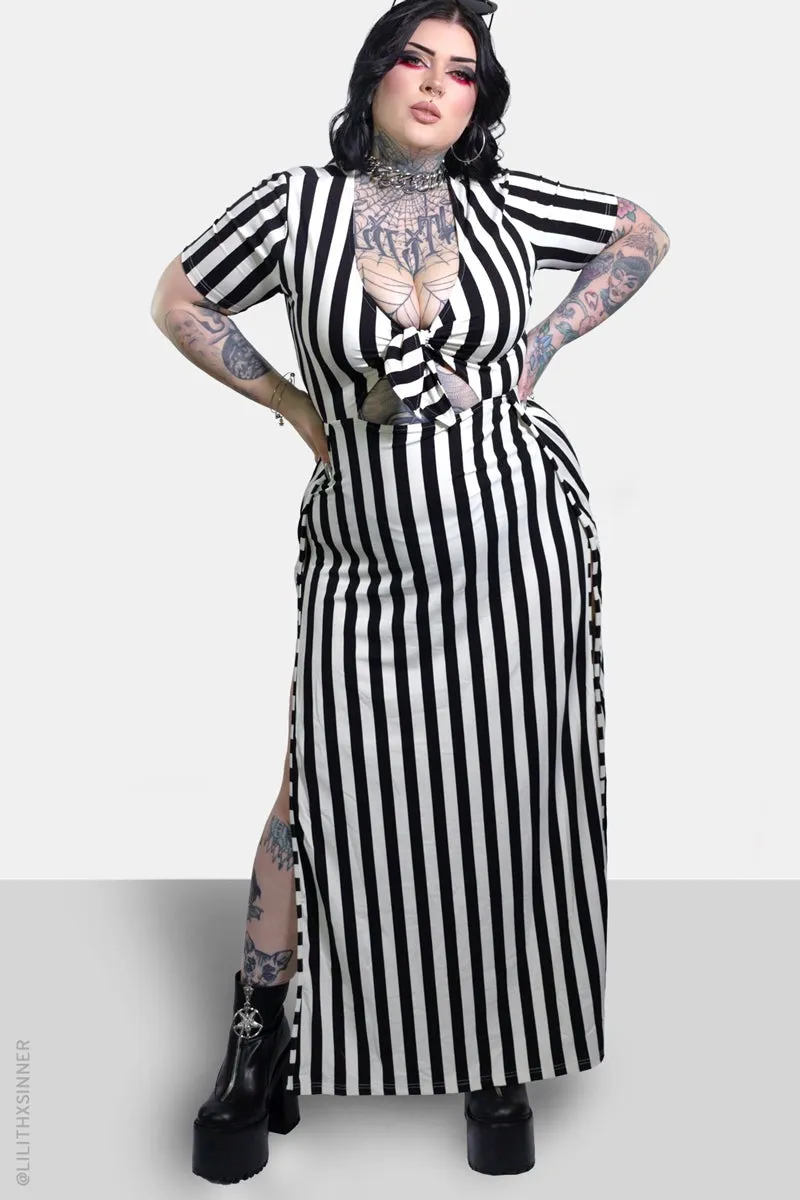 Beetle M-Line Maxi Dress sold by Vampire Freaks product image thumbnail 2