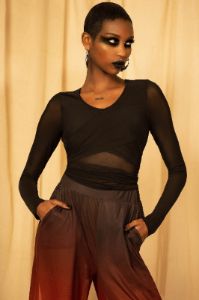 Sunset Wrap Top sold by Vampire Freaks