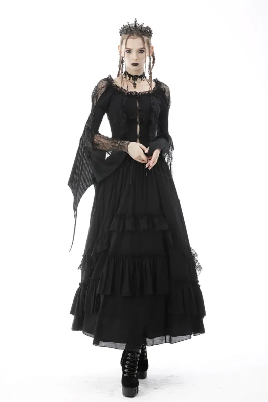 Garden Witch Long Skirt sold by Vampire Freaks