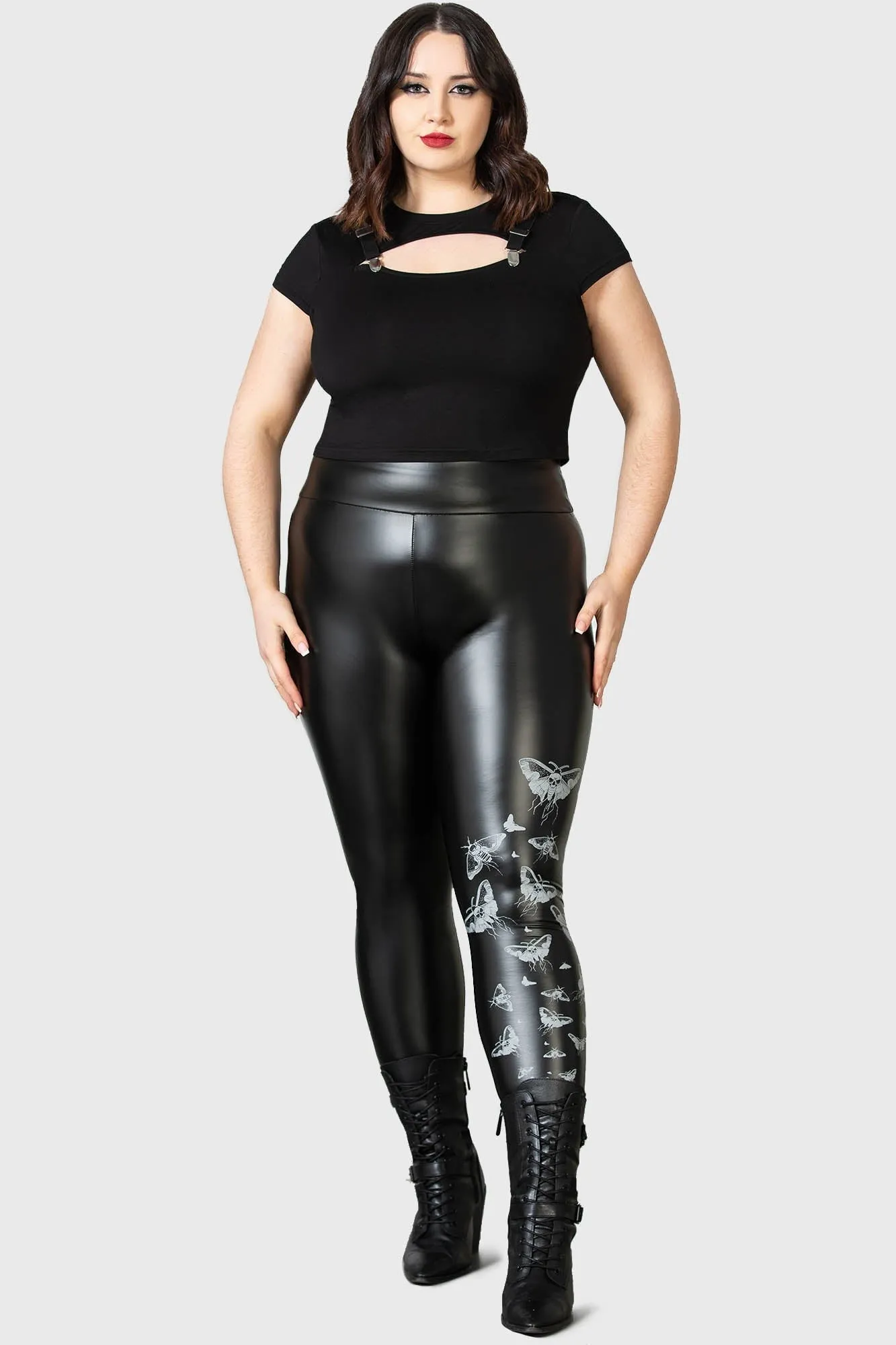 Death's Head Leggings sold by Vampire Freaks product image thumbnail 5