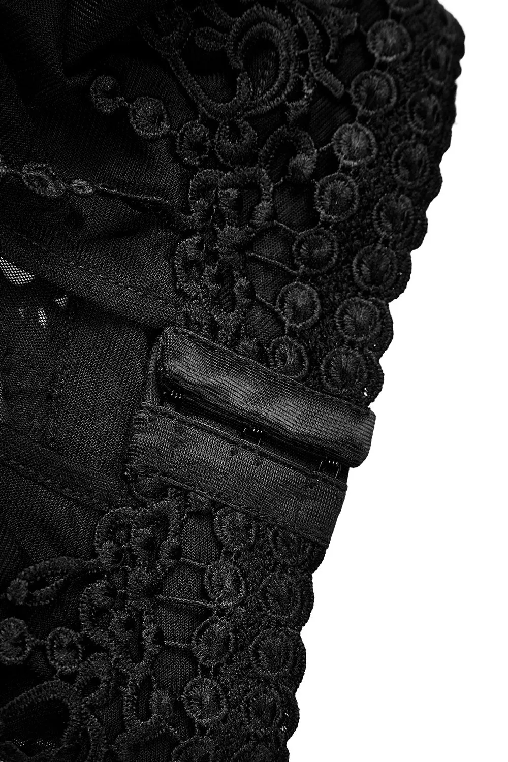 Night Ritual Embroidered Tank Top sold by Vampire Freaks product image thumbnail 4