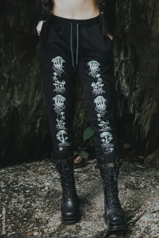 Morbid Mushroom Joggers [UNISEX] sold by Vampire Freaks