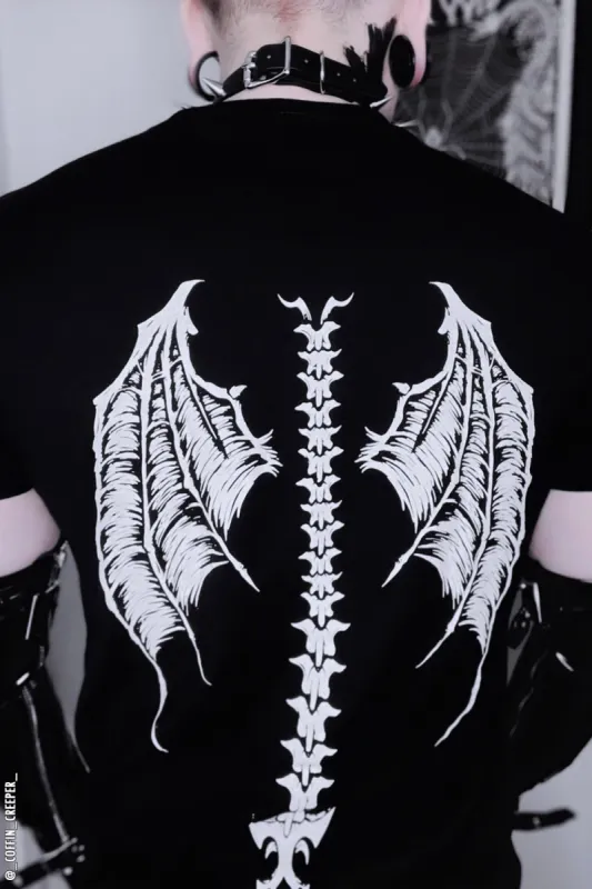 Demon Wings T-shirt sold by Vampire Freaks