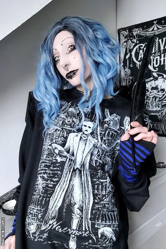 Edgar Allan Poe Sweatshirt sold by Vampire Freaks