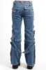 Tripp NYC Zip to Zip Pants [LIGHT BLUE INDIGO DENIM] sold by Vampire Freaks