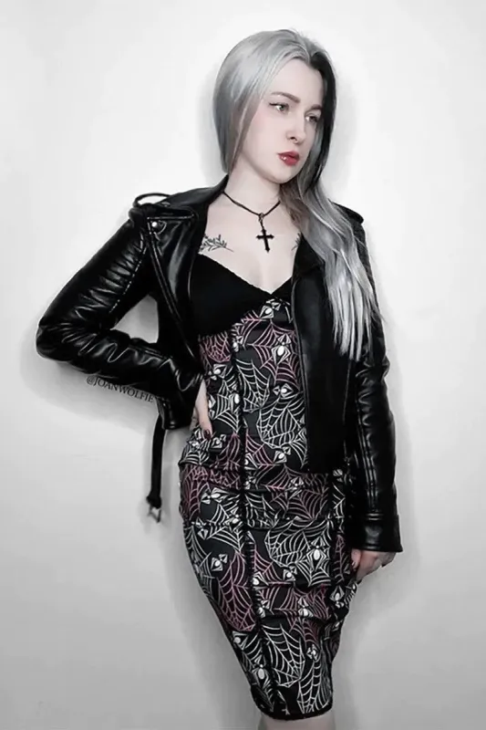 Love Webs Spiderwebs Chaos Cami Dress sold by Vampire Freaks