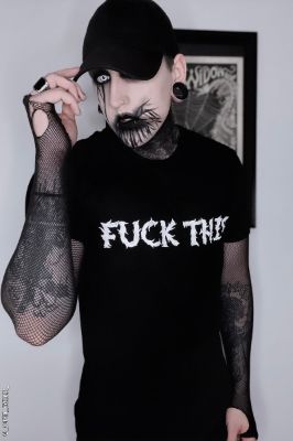 F*ck This T-shirt sold by Vampire Freaks
