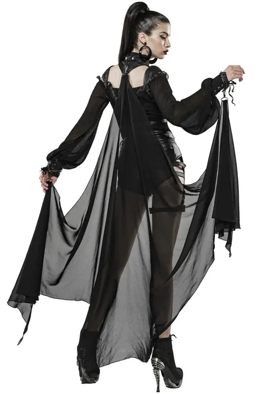 High Priestess Cloaked Harness sold by Vampire Freaks