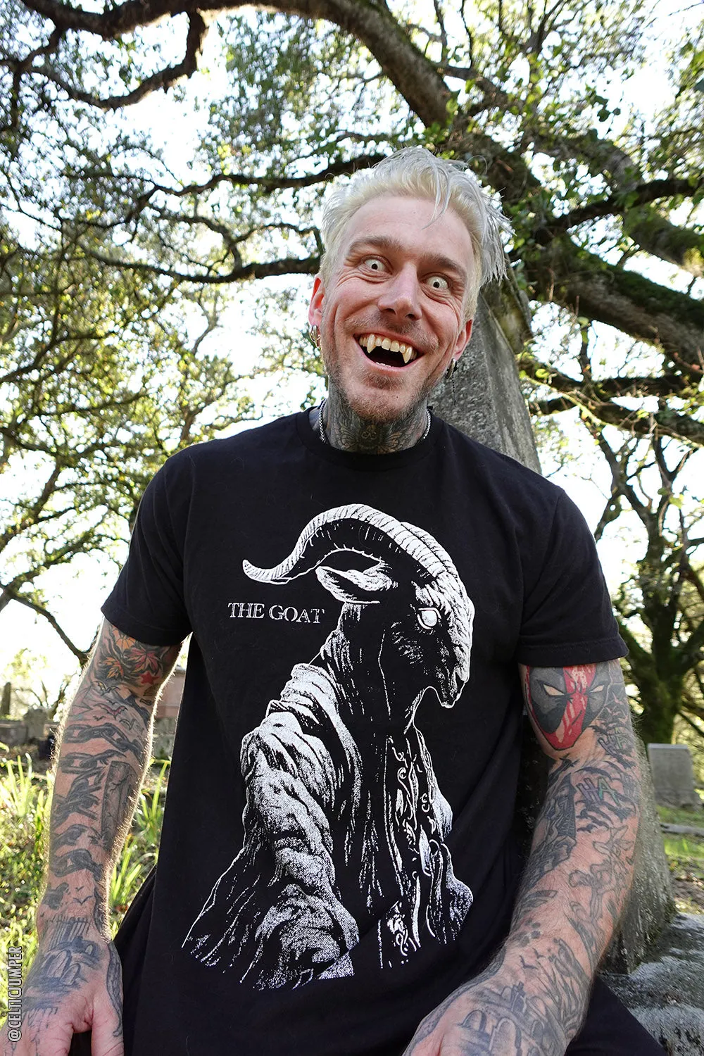 The GOAT T-shirt sold by Vampire Freaks product image thumbnail 2