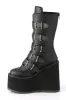 Heartsick Platforms [SWING-230 Mid-Calf Boots] sold by Vampire Freaks