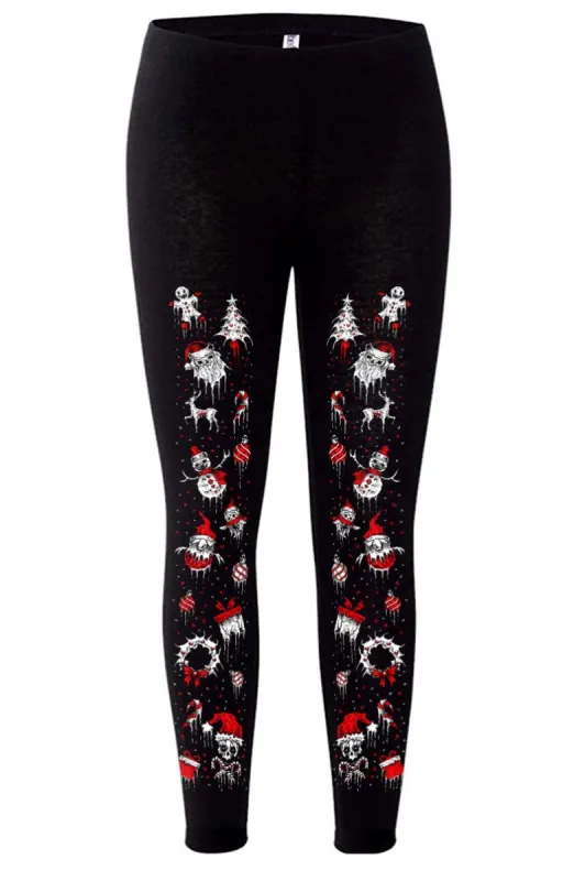 Merry Gothmas Leggings sold by Vampire Freaks