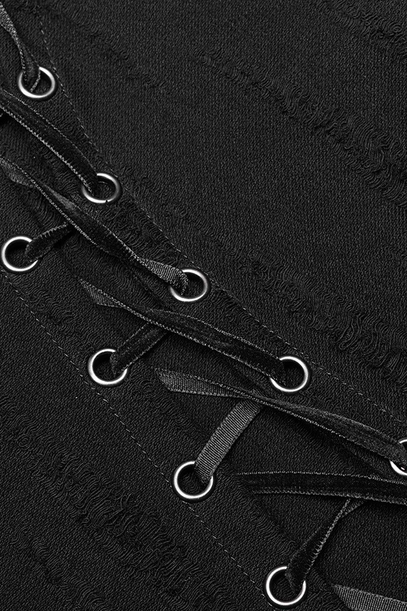 Forest Fae Tattered Maxi Dress sold by Vampire Freaks product image thumbnail 9