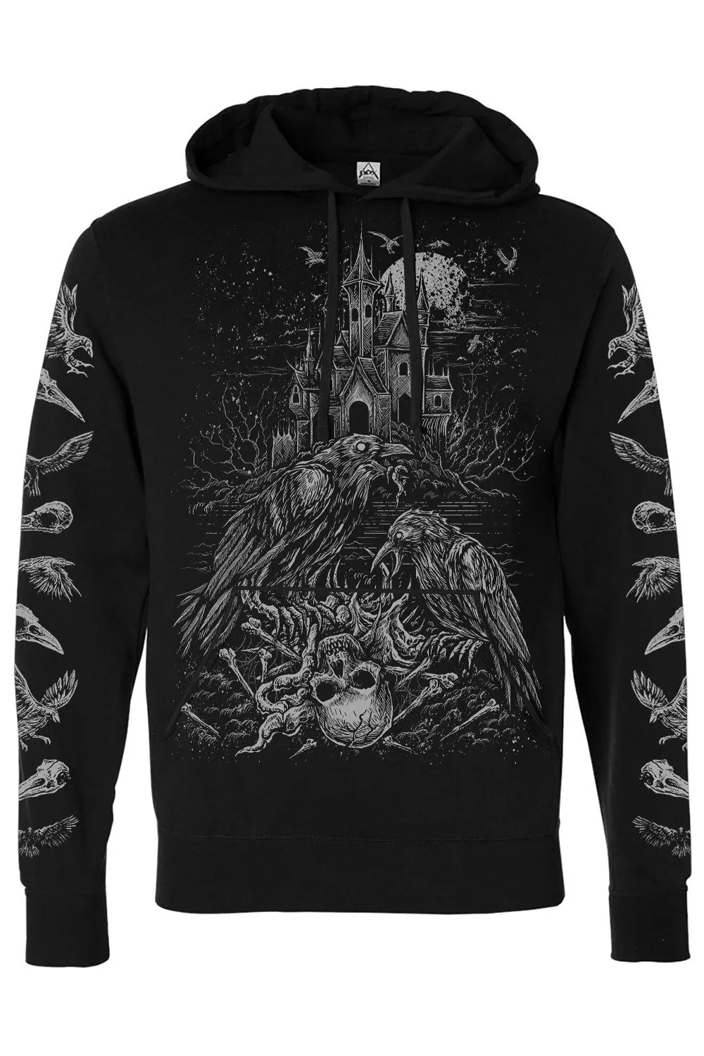 Murder of Crows Hoodie sold by Vampire Freaks product image thumbnail 2