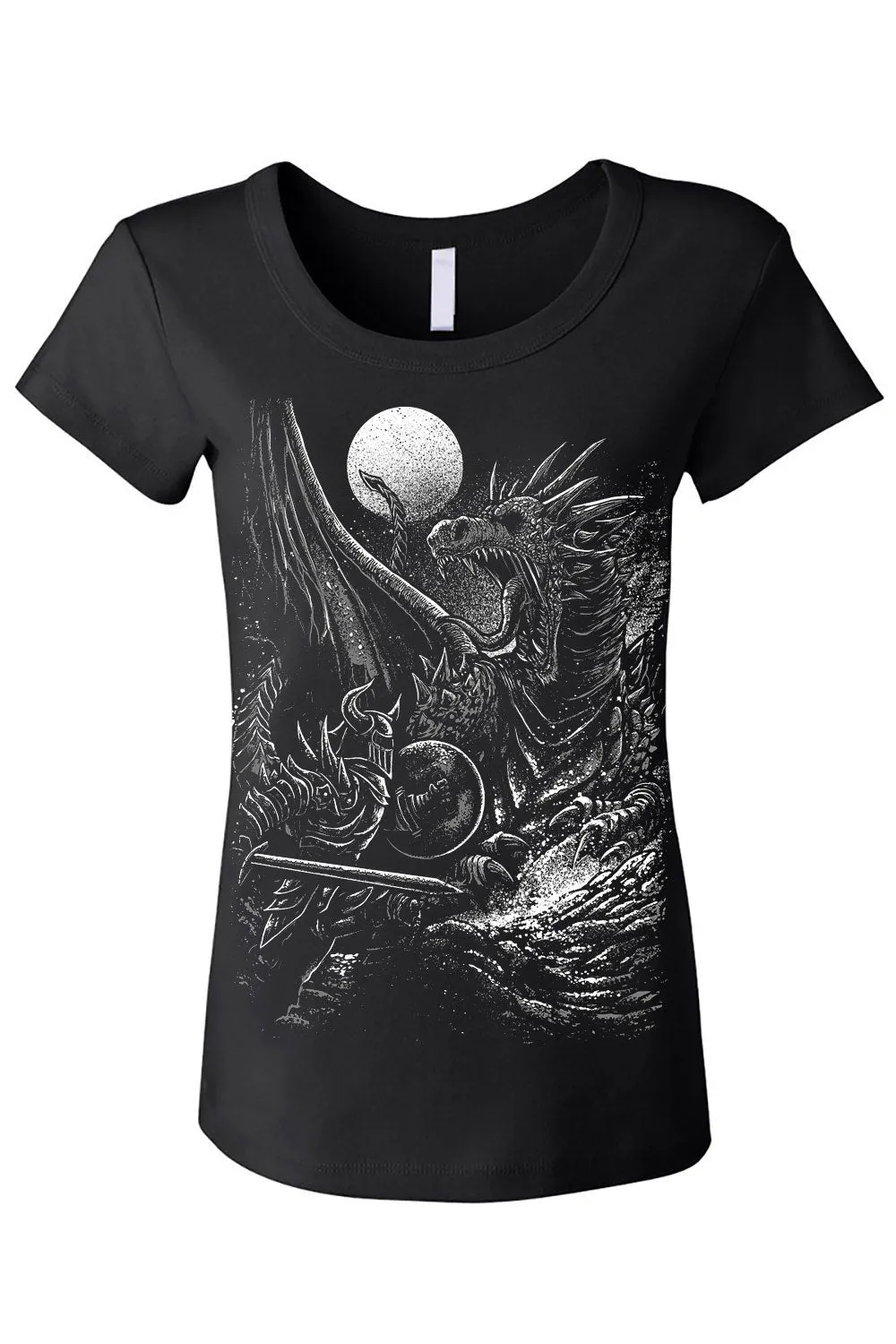 Dragon Knight T-shirt sold by Vampire Freaks product image thumbnail 3