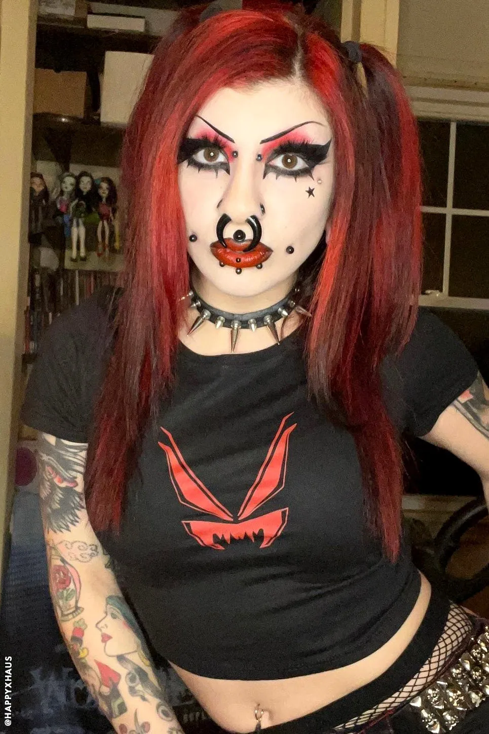 VampireFreaks Crop Top sold by Vampire Freaks product image thumbnail 4